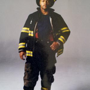 Guy A. Fortt, saving lives as a professional firefighter.