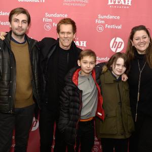 Kevin Bacon, Camryn Manheim, Jon Watts, Hays Wellford and James Freedson-Jackson at event of Cop Car (2015)
