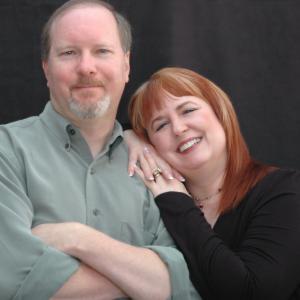 Kevin J. Anderson with wife Rebecca Moesta (Anderson)