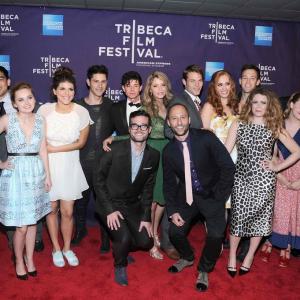 Cast and crew of GBF attend the GBF world premiere during the 2013 Tribeca Film Festival on April 19 2013 in New York City