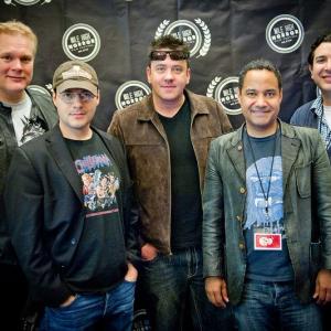 Tim Sullivan, Adam Rifkin, Brian McCulley, Jeffrey Reddick and John Crockett at The Mile High Horror Fest.