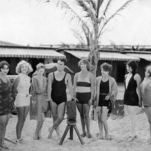 News Parade Marie Deauville 2nd from right  Miss Miami Beach 1928 Fox Film Corporation  Sheryl Deauville Collection