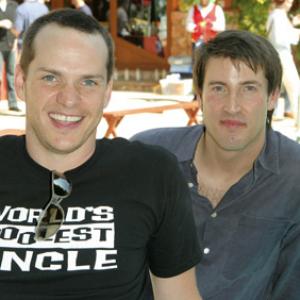 Peter Paige and Christopher Racster at event of Say Uncle (2005)