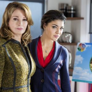 Still of Deidre Hall and Jessica Szohr in Lucky in Love 2014