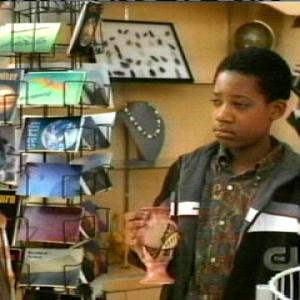 George Fitch Watson as Museum Gift Store Security in Everybody Hates Chris w Terry CrewsTequan Richmond Vincent Martella Chris Rock