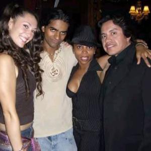 Annette with Singers Kim & Deepak