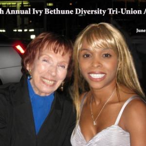 2009 Ivy Bethune with Annette at Ivy B T D Awards!