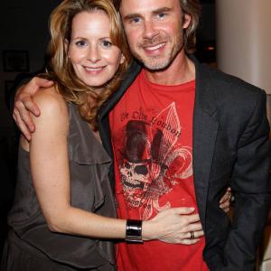 Sam Trammell and Missy Yager
