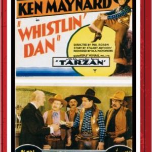Ralph Bucko, Roy Bucko, Harlan Knight, Ken Maynard, Jack Rockwell and Tarzan in Whistlin' Dan (1932)