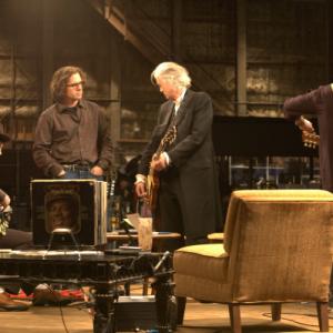 Still of Davis Guggenheim Jimmy Page and Jack White in It Might Get Loud 2008