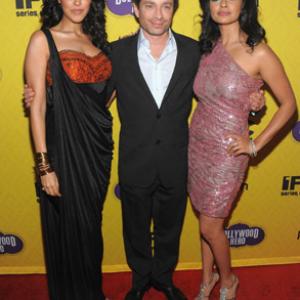 Chris Kattan Pooja Kumar and Neha Dhupia at event of Bollywood Hero 2009