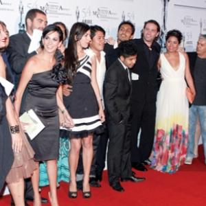 The cast of Days of Grace at the 2012 Mexican Academy Awards in Mexico City
