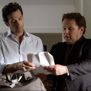 With Kevin Chapman in 