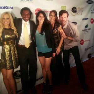Producers and Cast of The Ladies Room at the Burbank International Film Festival.