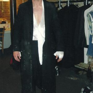 Backstage during The Almeida Theatre's production of 'Hedda Gabler', London 2005.