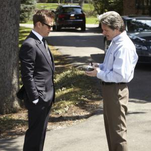 Still of Gary Cole and Gabriel Macht in Suits 2011