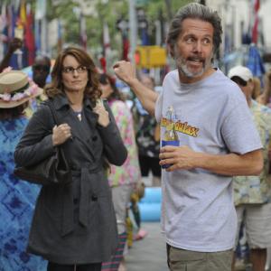 Still of Gary Cole and Tina Fey in 30 Rock 2006