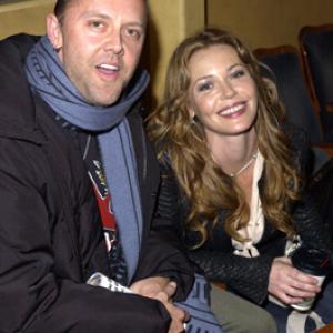 Connie Nielsen and Lars Ulrich at event of Brødre (2004)