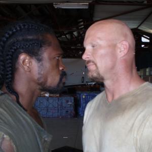 Marcus and Stone Cold squar off The Condemned