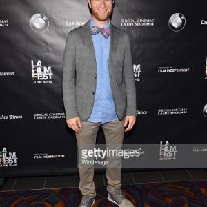 Jeremy Redleaf at the premiere of 3rd Street Blackout at the LA Film Festival