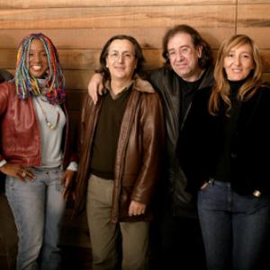 Lucrecia, Loris Omedes, Carles Bosch, María José Solera and Josep Maria Domènech at event of Balseros (2002)