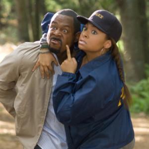 Still of Martin Lawrence and RavenSymon in College Road Trip 2008