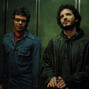 Still of Bret McKenzie and Jemaine Clement in Flight of the Conchords 2007