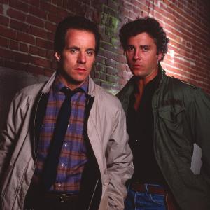 Still of John Pankow and William Petersen in To Live and Die in LA 1985