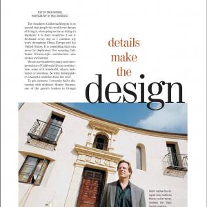 One of the published design columns Design Forward by writer DavidMichael Madigan