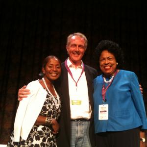 Donzaleigh Abernathy, Dar Dixon & Congresswoman Diane Watson. California Women's Conference, Long Beach, CA Sept. 2012