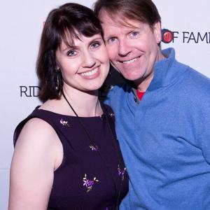 Sean Harris and Tamar Kummel at The Winter Film Awards, NYC for, 