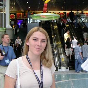 Suzy Magnin at E3 (Electronic Entertainment Expo) 2004