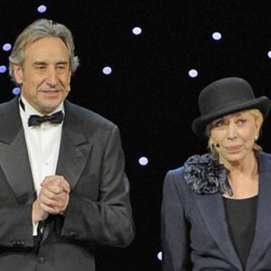 Rosa Maria Sardà and Juanjo Puigcorbé in Los Goya 25 años (2011)