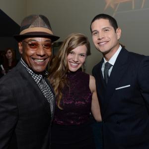 Giancarlo Esposito, JD Pardo and Tracy Spiridakos at event of The 39th Annual People's Choice Awards (2013)