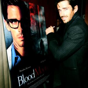 Brandon Beemer at the BLOOD MOON premier Sony Pictures Studios 2012