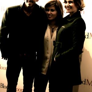 Farnaz Brandon Beemer and Marissa Tait at the premier screening of BLOOD MOON at Sony Pictures Studios 2012