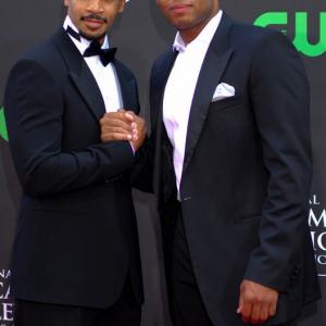 2009 Emmys B&B wins Outstanding Daytime Drama- Aaron D. Spears & Texas Battle Pictured