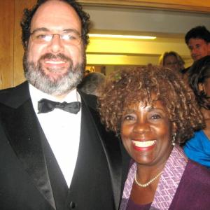 Bea Arthurs son and CeCe Antoinette at the 2010 Los Angeles Womens Theatre Festival he was accepting posthumous Award for Bea Arthur