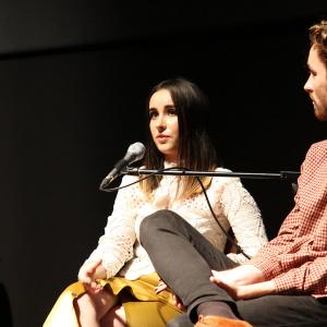 Genevieve speaking at The Human Rights Arts and Film Festival where I Am Emmanuel won Best Australian Short Film
