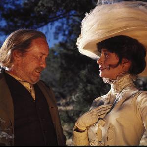 Still of Strother Martin and Elizabeth Ashley in The Great Scout amp Cathouse Thursday 1976