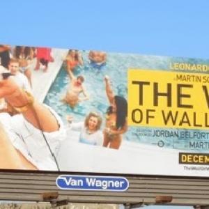 Allison Kelly As Seen in the Wolf of Wall Street Billboard Worldwide