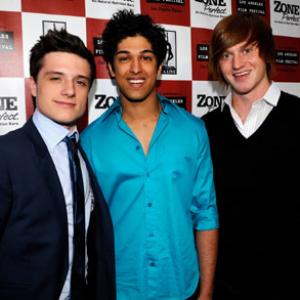 Josh Hutcherson, Kunal Sharma and Eddie Hassell at event of The Kids Are All Right (2010)