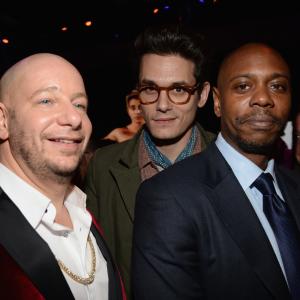 Dave Chappelle Jeffrey Ross and John Mayer at event of Comedy Central Roast of Justin Bieber 2015