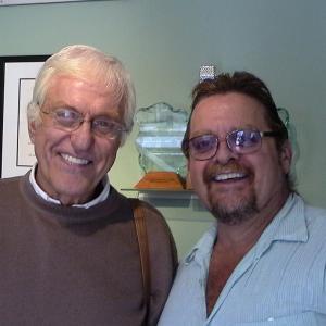The still sooo cool Dick Van Dyke with Marc between sessions.
