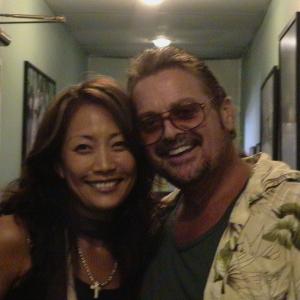 The lovely Carrie Ann Inaba from Dancing With The Stars during a video game session in Burbank
