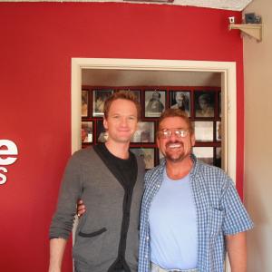 Neil Patrick Harris with Marc at our Burbank voice over studios