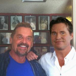 Marc & Val Kilmer after a VO session in Studio 4