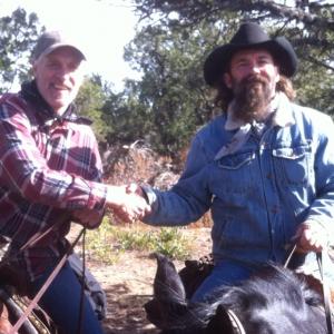 Riding on the Mesa with Keith Carradine working on The Tin Star