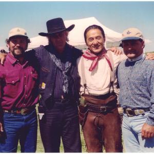 Mark Brooks Brent Woolsey Jackie Chan Tad Griffith on Shanghai Noon