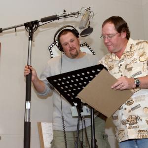 Still of John Lasseter and Larry the Cable Guy in Ratai 2006